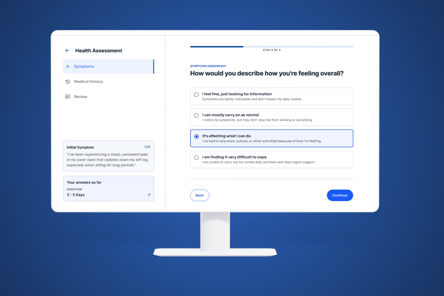 BetaCare design process artefact