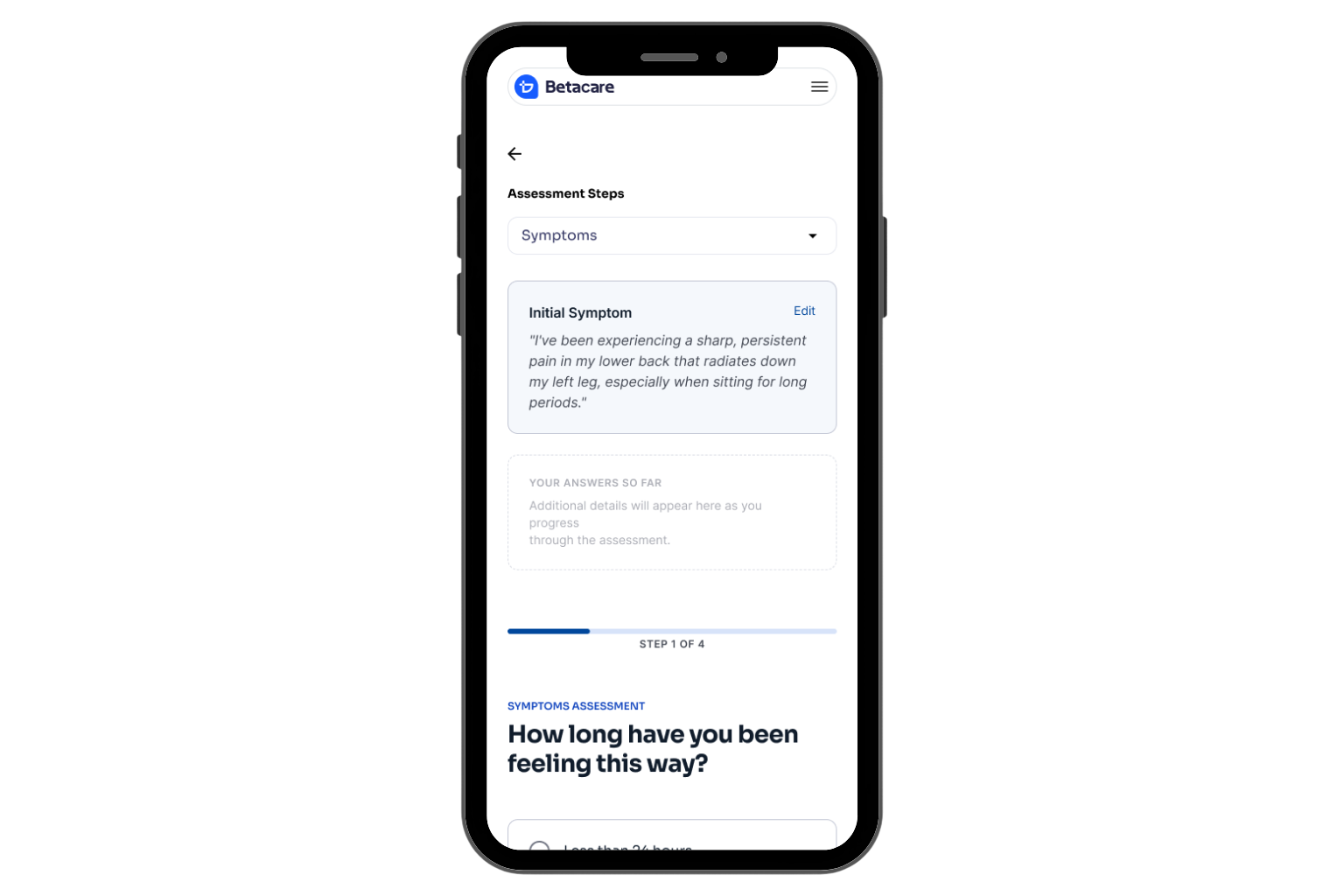 BetaCare user research insight